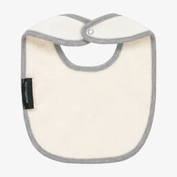 موناليزا-مريلة قطن لون عاجي للمولودات | Childrensalon Outlet