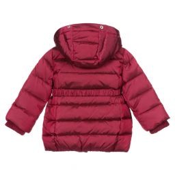 Monnalisa-Красный пуховик для девочек | Childrensalon Outlet