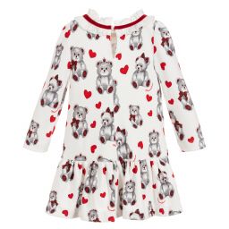 Monnalisa-Baby Girls Viscose Dress | Childrensalon Outlet