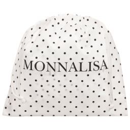 Monnalisa-Black Leather Backpack (26cm) | Childrensalon Outlet