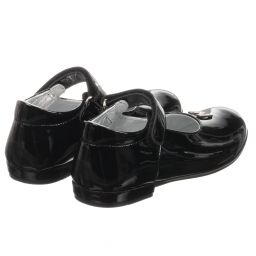 Monnalisa-Black Patent Leather Shoes | Childrensalon Outlet