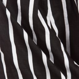 Monnalisa-Black & White Striped Culottes | Childrensalon Outlet