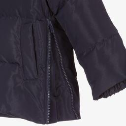 Monnalisa-Синий пуховик | Childrensalon Outlet