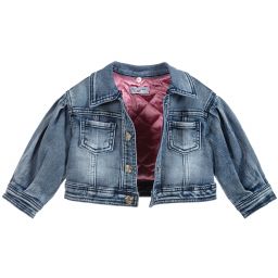Monnalisa-Синяя джинсовая куртка | Childrensalon Outlet