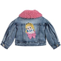 Monnalisa-Синяя джинсовая куртка | Childrensalon Outlet