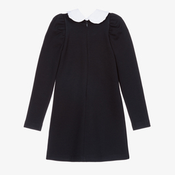 Monnalisa-Blue Milano Jersey Dress | Childrensalon Outlet