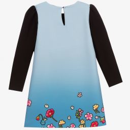 Monnalisa-Blue Powerpuff Girls Dress | Childrensalon Outlet