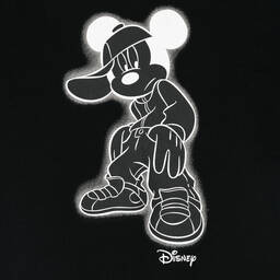 Monnalisa-Boys Black Mickey Sweatshirt | Childrensalon Outlet