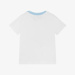 Monnalisa-Boys Cotton Tee with Penguin Design | Childrensalon Outlet