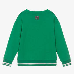 Monnalisa-Boys Green Looney Tunes Sweatshirt | Childrensalon Outlet