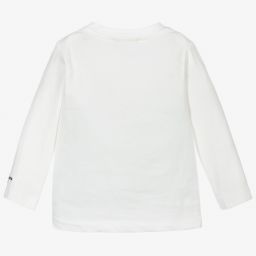 Monnalisa-Boys Ivory Disney Top | Childrensalon Outlet