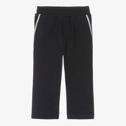 Monnalisa-Синие хлопковые джоггеры для мальчиков | Childrensalon Outlet