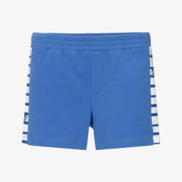 Monnalisa-شورت قطني للأولاد بتصميم سمك القرش | Childrensalon Outlet