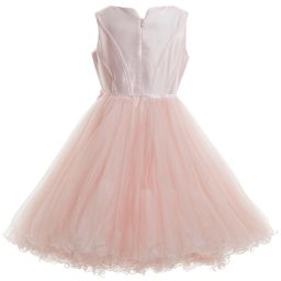 موناليزا Chic-فستان من الحرير و القماش الرقيق الشفاف | Childrensalon Outlet