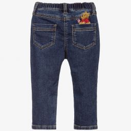 Monnalisa-Dark Blue Disney Jeggings | Childrensalon Outlet