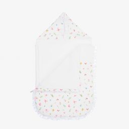 Monnalisa-Floral Baby Nest (74cm)   | Childrensalon Outlet