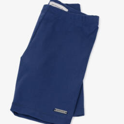 Monnalisa-شورت ركوب دراجات أزرق سماوي للبنات | Childrensalon Outlet