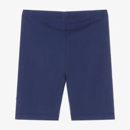 Monnalisa-شورت ركوب دراجات أزرق سماوي للبنات | Childrensalon Outlet