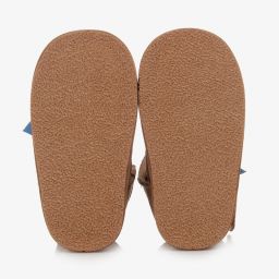 Monnalisa-Girls Beige Faux Suede Boots  | Childrensalon Outlet