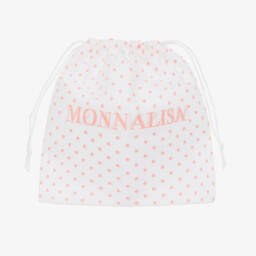 Monnalisa-Girls Beige Furry Handbag 22cm | Childrensalon Outlet