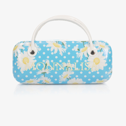 Monnalisa-Голубые солнцезащитные очки с оправой-цветами для девочек | Childrensalon Outlet