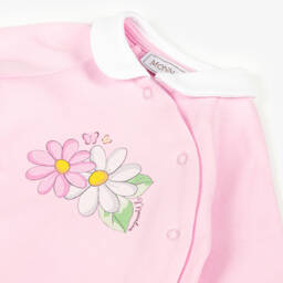 Monnalisa-Детский комплект из хлопка с ромашками для девочек | Childrensalon Outlet