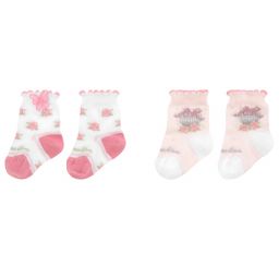موناليزا Bebé-جوارب قطن للبنات - عدد 2 | Childrensalon Outlet