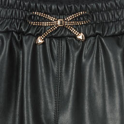 Monnalisa-Брюки из искусственной кожи | Childrensalon Outlet