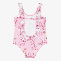 Monnalisa-ملابس سباحة بناتية مزينة بزهور بامبي | Childrensalon Outlet