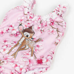 Monnalisa-ملابس سباحة بناتية مزينة بزهور بامبي | Childrensalon Outlet