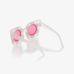 Monnalisa-نظارات شمسية وردية مزهرة للبنات | Childrensalon Outlet
