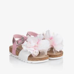 Monnalisa-Girls' Floral Dream Sandal Delight | Childrensalon Outlet
