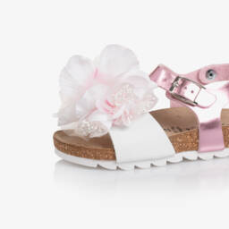 Monnalisa-Girls' Floral Dream Sandal Delight | Childrensalon Outlet
