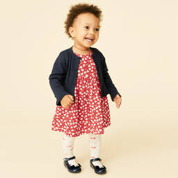 Monnalisa-Girls Ivory Cotton Tights | Childrensalon Outlet