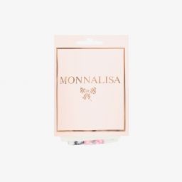 Monnalisa-Girls Ivory Cotton Tights | Childrensalon Outlet