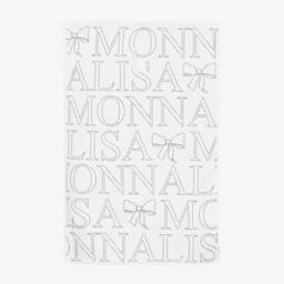 Monnalisa-Girls Ivory Elsa Print Dress | Childrensalon Outlet