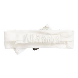 Monnalisa-Girls Ivory & Gold Headband | Childrensalon Outlet