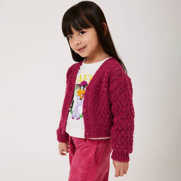 Monnalisa-Кремовый топ Looney Tunes | Childrensalon Outlet