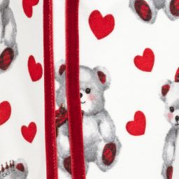 Monnalisa-Girls Ivory Viscose Leggings | Childrensalon Outlet