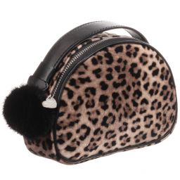 Monnalisa-Girls Leopard Print Bag (64cm) | Childrensalon Outlet