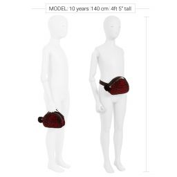 Monnalisa-Girls Leopard Print Bag (64cm) | Childrensalon Outlet