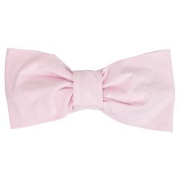 Monnalisa-Girls Pink Cotton Headband | Childrensalon Outlet