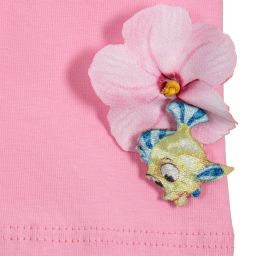 موناليزا Bebé-ليغنغز أطفال بناتي قطن لون زهري | Childrensalon Outlet