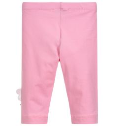 موناليزا Bebé-ليغنغز أطفال بناتي قطن لون زهري | Childrensalon Outlet