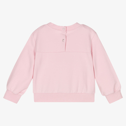 Monnalisa-Girls Pink Disney Sweatshirt | Childrensalon Outlet