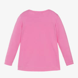 Monnalisa-توب قطن لون زهري للبنات | Childrensalon Outlet