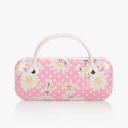 Monnalisa-Розовые солнцезащитные очки с оправой-цветами для девочек | Childrensalon Outlet