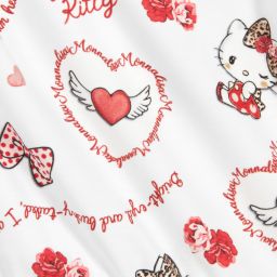 Monnalisa-Girls Pink Hello Kitty Dress | Childrensalon Outlet