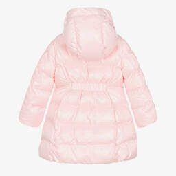 موناليزا-معطف بافر هودي لون زهري للبنات | Childrensalon Outlet