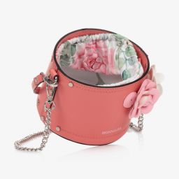 Monnalisa-Girls Pink Shoulder Bag (14cm) | Childrensalon Outlet